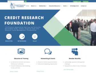 Crfonline.org(The Credit Research Foundation) Screenshot