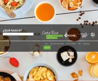 Crfoodindustry.com(The food industry in Costa Rica) Screenshot