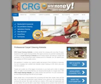 CRgcarpetcleaning.com.au(Professional Carpet Cleaning Adelaide) Screenshot