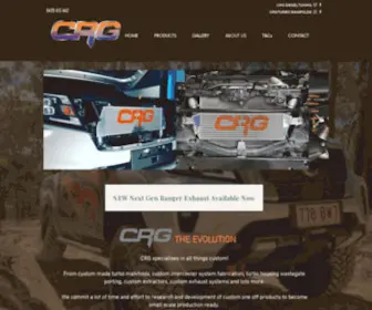 CRgfab.com.au(CRG Fab) Screenshot