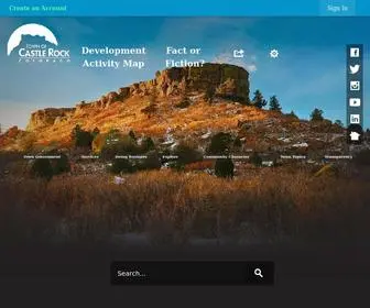 Crgov.com(Castle Rock) Screenshot