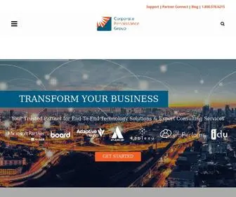 CRgroup.com(Corporate Renaissance Group) Screenshot