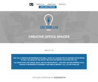 CRGthinklab.com(CRG ThinkLab) Screenshot