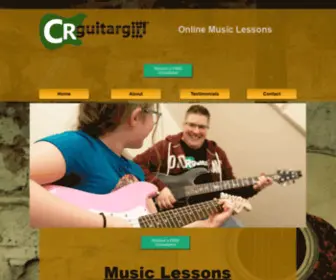 Crguitargirl.com(Angie Green) Screenshot