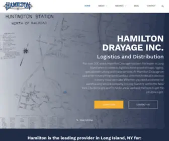 Crhamilton.com(Long Island & NYC Warehousing) Screenshot