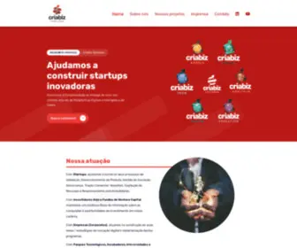 Criabiz.com(Ajudamos a construir startups inovadoras) Screenshot