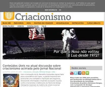 Criacionismo.com.br(Criacionismo) Screenshot