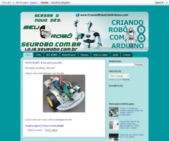 Criandorobocomarduino.com(Criando) Screenshot