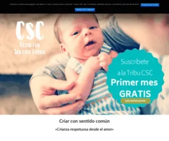 Criarconsentidocomun.com(Crianza Respetuosa) Screenshot