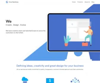 Criarsolutions.com(Criar Solutions) Screenshot
