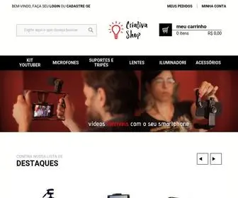 Criativashop.com(CRIATIVA SHOP) Screenshot