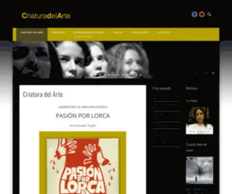 Criaturadelarte.com(Criatura del Arte) Screenshot