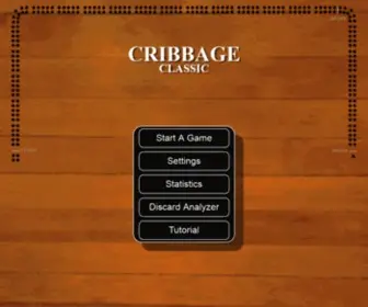 Cribbageclassic.com(Cribbage Classic) Screenshot