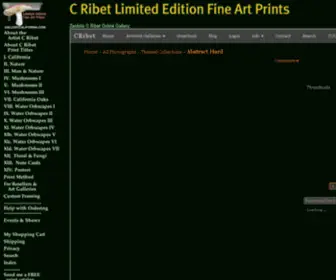 Cribet.com(Gallery California) Screenshot