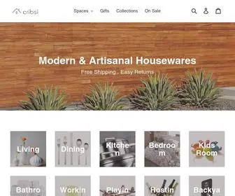 Cribsi.com(Modern Decor) Screenshot