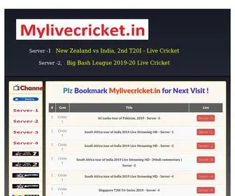 Cric7.me(See related links to what you are looking for) Screenshot