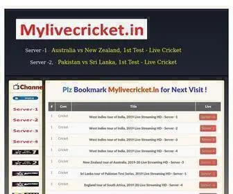 Cric7.net(India vs New Zealand ODI Live Cricket Streaming HD) Screenshot
