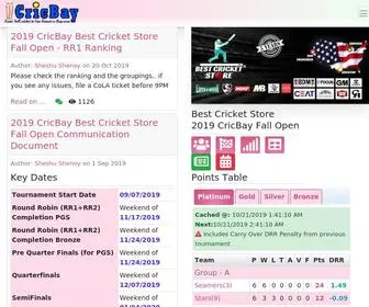 Cricbay.com(Cricket) Screenshot