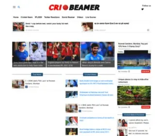 Cricbeamer.com(Cricbeamer) Screenshot