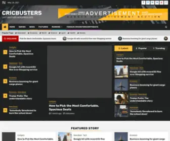 Cricbusters.com(Just another WordPress site) Screenshot