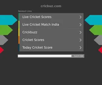 Cricbuz.com(Cricbuz) Screenshot