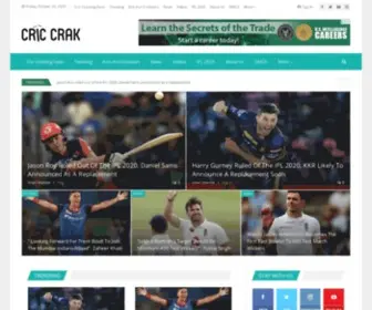 Criccrak.com(Cric Crak) Screenshot
