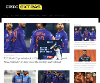 Cricextras.com(CricExtras) Screenshot