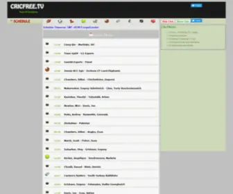 CricFree.net(Cricfree) Screenshot