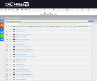 CricFreetv.ws(CricFreetv) Screenshot