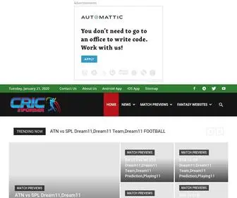 Cricinformer.in(All about Cricket) Screenshot