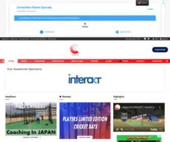 CricJP.com(Home) Screenshot