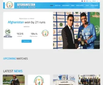 Cricket.af(Afghanistan Cricket Board) Screenshot