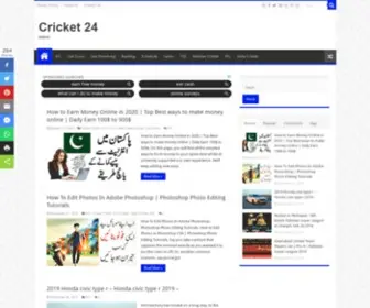 Cricket24.co(Cricket 24) Screenshot