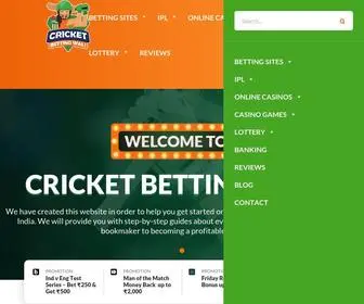 Cricketbettingwali.in Screenshot