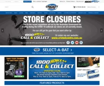 Cricketcentre.com.au(Greg Chappell Cricket Centre) Screenshot