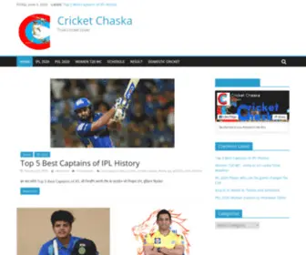 Cricketchaska.com(Cricket Chaska) Screenshot