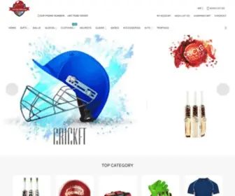 Cricketergear.com(Cricket Gear) Screenshot
