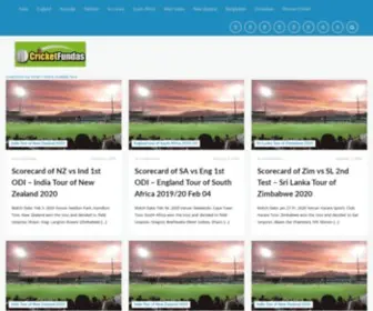 Cricketfundas.com(Live Cricket Scorecard) Screenshot