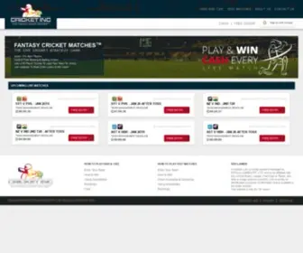Cricketinc.com Screenshot