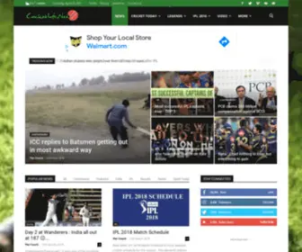 Cricketinfo.net(Home of Cricket Fantics) Screenshot