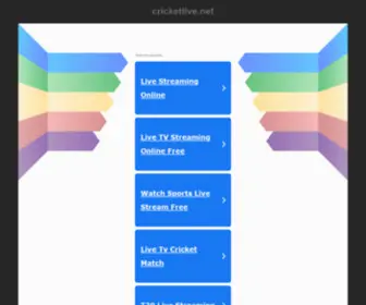 Cricketlive.net(Cricketlive) Screenshot