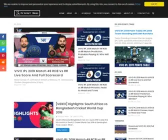 Cricketnews.net.in(Cricket News) Screenshot