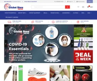 Cricketstoreonline.com(Cricket Store Online) Screenshot