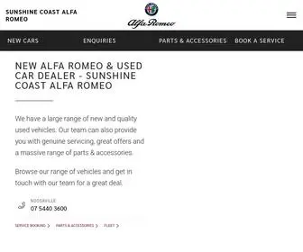 Cricksnoosaalfaromeo.com.au(Cricksnoosaalfaromeo) Screenshot