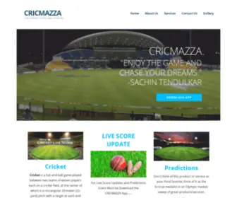 Cricmazza.com(Cricmazza) Screenshot