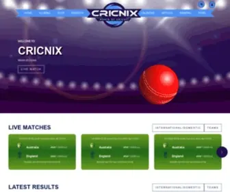 Cricnix.com(Buy Cricket Goods) Screenshot