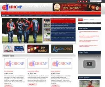 Cricnp.com(CricNP) Screenshot