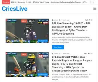 Cricslive.online(Cricket & Football Live Streaming) Screenshot