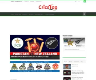 Cricstop.com(Cricket Stop) Screenshot