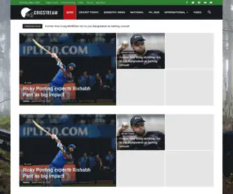 Cricstream.in(Cricstream) Screenshot